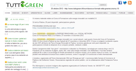 2012 10 20 TUTTOGREEN greeneconomy