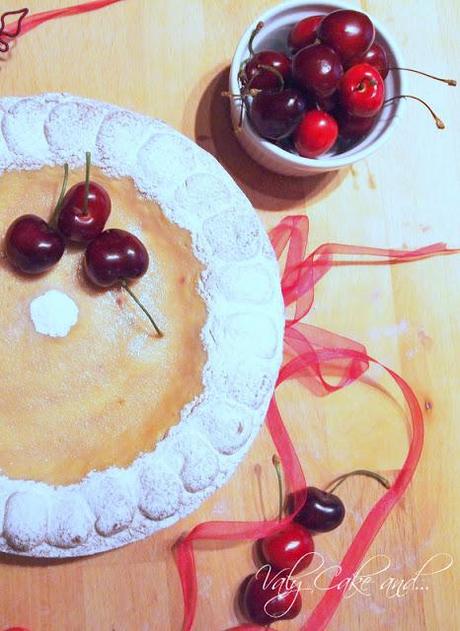 Crostata di ciliegie e ricotta con frolla al farro