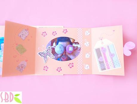 Scrapbooking Mini Album Finestre - Windows Mini Album