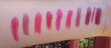 MUA FashionistA swatches e comparazioni