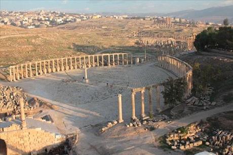 Ritrovata un'antica chiesa a Jerash