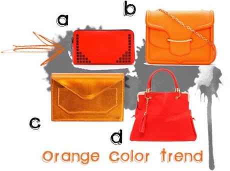 Orange color trend