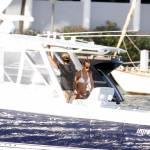 Enrique Iglesias e Anna Kournikova sullo yacht a Miami