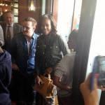 Michelle Obama a pranzo con Bono Vox degli U2