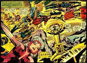 jack kirby -  eternals dbl splash 4