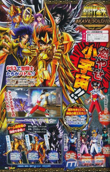 È Saint Seiya: Brave Soldiers il misterioso titolo di Namco Bandai