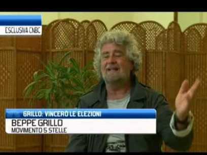 Beppe Grillo a CNBC: vinceremo le prossime elezioni – berlusconi dovrebbe andare in galera.