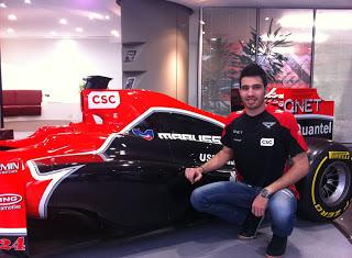 Debutto positivo per Tio Ellinas sulla Marussia