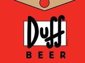 etichette della birra Duff parco Simpson