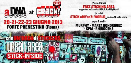 [link] URBAN AREA @ CRACK @ Forte Prenestino dal 20 al 23 giugno 2013