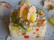 Insalata riso gamberetti ananas