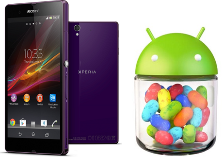 Sony Xperia Z Jelly Bean