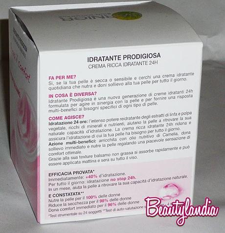 GARNIER - Idratante Prodigiosa per pelli secche e sensibili -