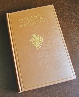 La Vita e la Passione di Santa Giuliana di S. d'Ardenne... e J.R.R. Tolkien, edizione inglese 1961