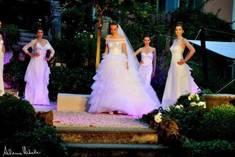 Romantic couture in the garden Romantic couture in the garden