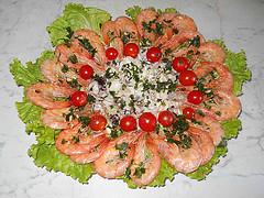 RICETTE: insalata di gamberi, totani e seppie