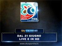 Mondiale Under 20 2013, su SKY in diretta HD tutte le 52 partite del torneo