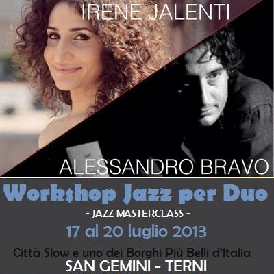 Workshop Jazz per Duo (piano e voce) dal 17 al 20 luglio 2013 a San Gemini - Terni.