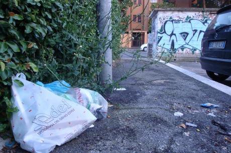 ISTANTANEE CHE FOTOGRAFANO IL DEGRADO URBANO CUI ASSISTIAMO QUOTIDIANAMENTE. UN BEL MINESTRONE DI INCIVILTA'...