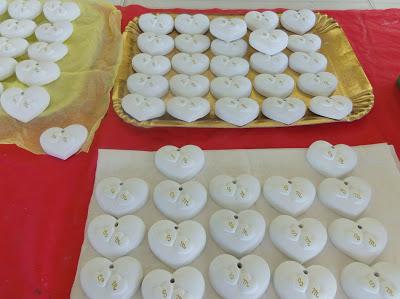 Cuori personalizzati.