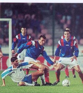 1993: Francia-Israele 2-3. La Francia non si qualifica a USA '94 