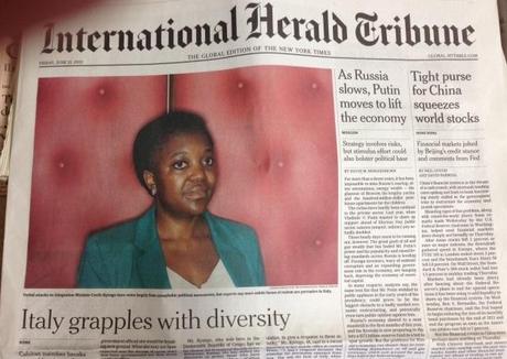 Cecile Kyenge ,una donna da imitare.