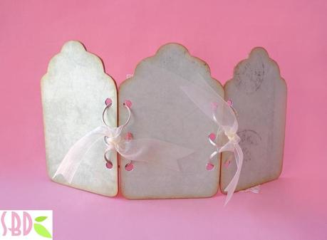 Cornice Trittico Shabby Chic - Triptych Shabby Chic Frame