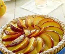 Crostata leggera alle pesche