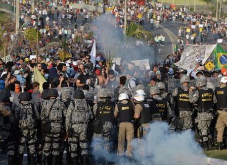 Confederations Cup, duri scontri a Belo Horizonte