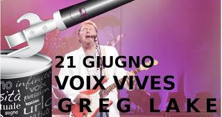 Greg Lake a Genova, tra parole e musica