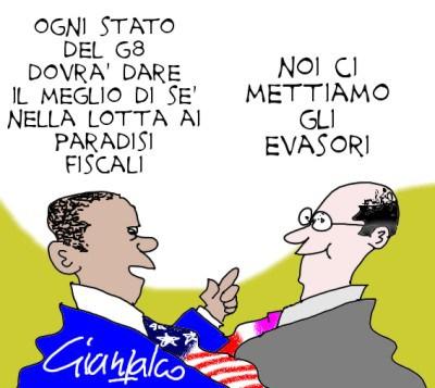 Il G8 dichiara guerra all'evasione fiscale e ogni paese faccia la sua parte