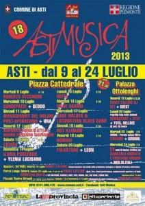 XVIII edizione de “Astimusica”, dal 9 luglio con Cordepazze e Management del Dolore Post Operatorio, Asti