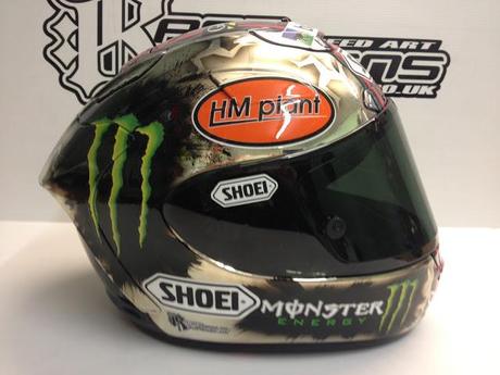 Shoei X-Spirit II J.McGuinness IOMTT 2013 by Rage Designs