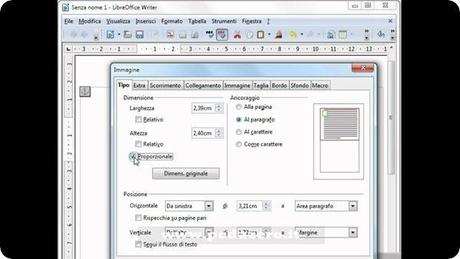 libre office inserire immagine