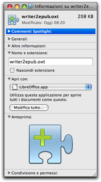 libre office inserire immagine app