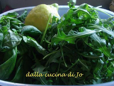 Pesto di rucola e basilico