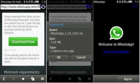 whatsapp Nokia symbian