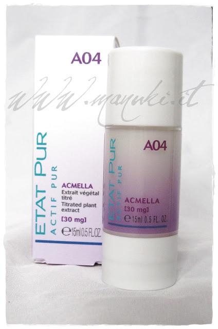 Review Etat Pur Attivi Puri A22 Acido Salicilico 300 e A04 Acmella