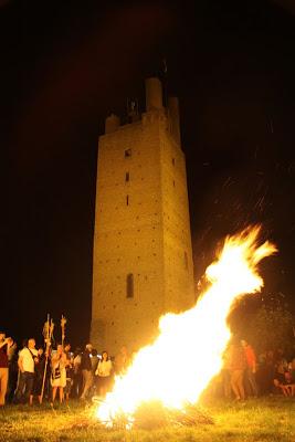 in Rocca per i fuochi di San Giovanni