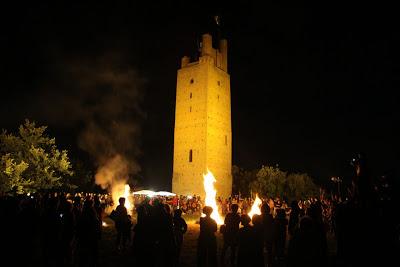 in Rocca per i fuochi di San Giovanni