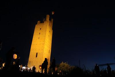 in Rocca per i fuochi di San Giovanni