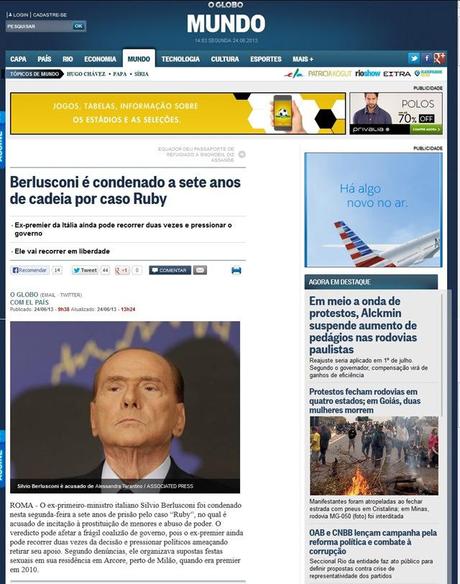 berlusconi o globo