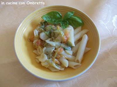 Penne rigate Pasta Vera con insalata