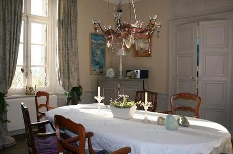 Une salle à manger très romantique