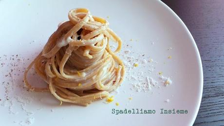 Primo piatto: una cacio e pepe a modo mio, con il tocco dello chef