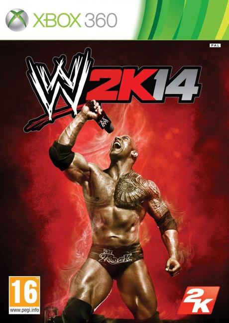 WWE 2K14: The Rock sulla cover