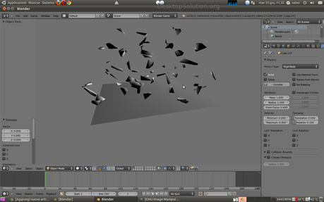 Blender - Esplosione