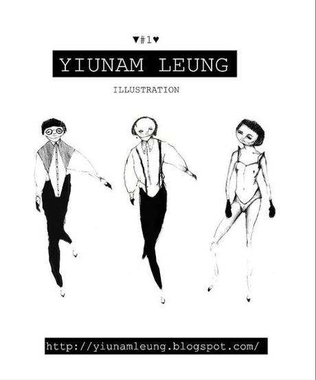 YIUNAM LEUNG- Fashion illustration!!