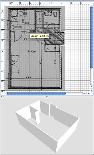 Sweet Home 3D applicazione open source per il disegno di interni.