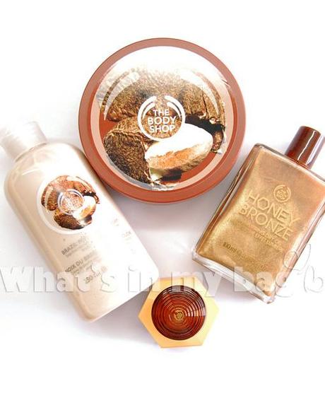 Bathtub's things n°26: The Body Shop, Doccia Crema e Burro corpo Linea alla Noce brasiliana.